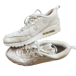 Nike Air Max 90 Futura Triple White Shoes Sneakers DM9922-101